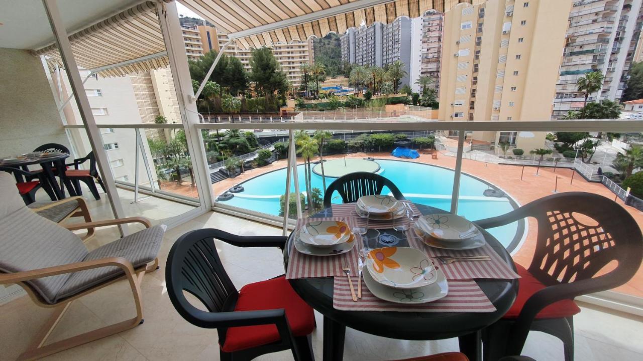 Ideal Familias En Urbanizacion De Lujo A 600M De La Playa Levante Con Wifi, Ac Y Parking Benidorm Luaran gambar